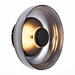 SL6002.401.01 Светильник настенный ST-Luce Черный/Дымчатый LED 1*7W 4000K ЛАЦИО 250_100_Array